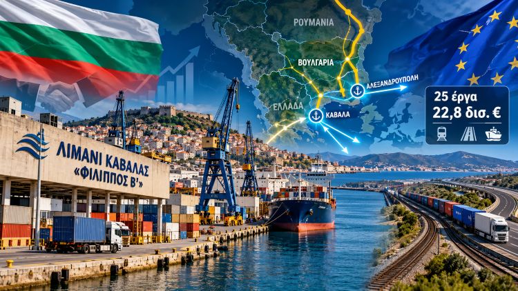 Η Βουλγαρία διεκδικεί μερίδιο στο λιμάνι της Καβάλας Η Βουλγαρία διεκδικεί μερίδιο στο λιμάνι της Καβάλας