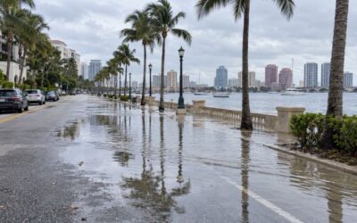 Τα king tides έσπασαν ρεκόρ: η θάλασσα βγήκε στους δρόμους του West Palm Beach χωρίς κυκλώνα