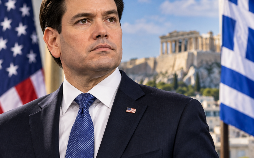 Marco Rubio στην Αθήνα: Στο επίκεντρο άμυνα, ενέργεια και περιφερειακή ασφάλεια