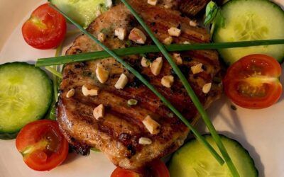 Greek Australian Chargrilled Pork Chop